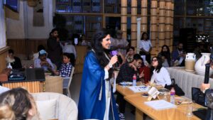 Female Presenter Maitri Somaia