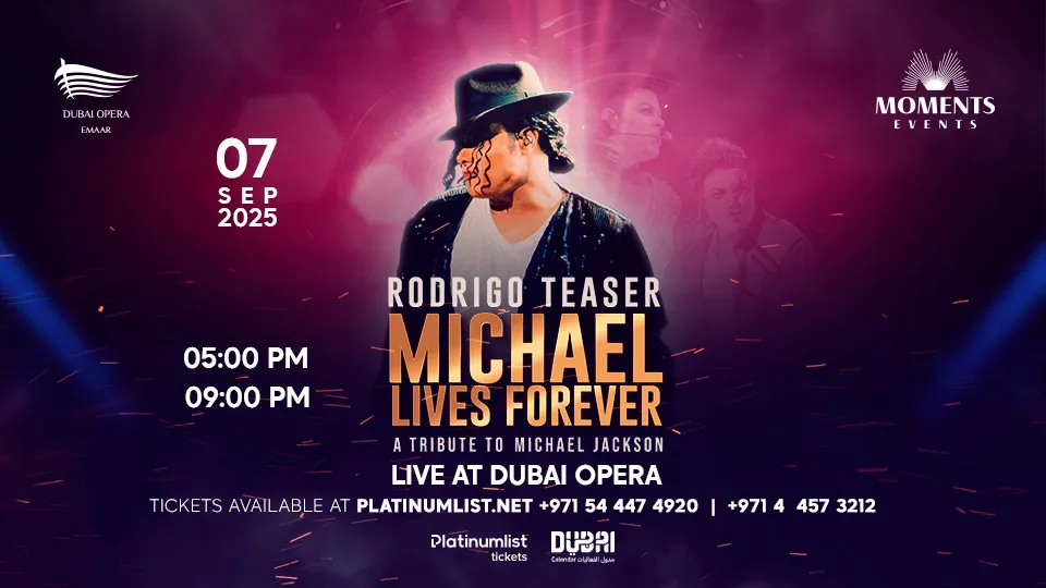 Michael Lives Forever, the tribute show by Rodrigo Teaser